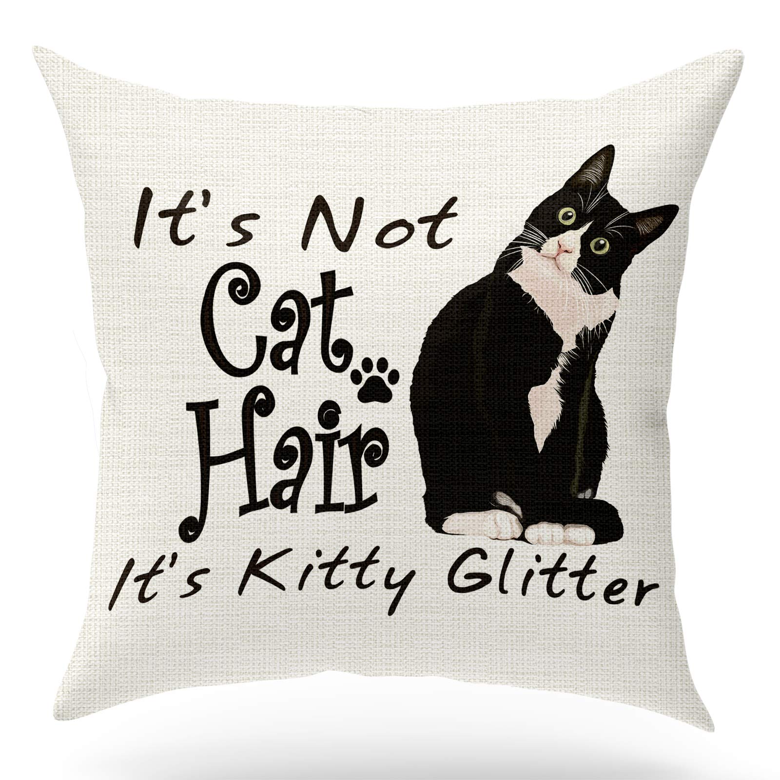 Cat Pillow Case Funny Gift for Cat Lovers Cat Mom ...