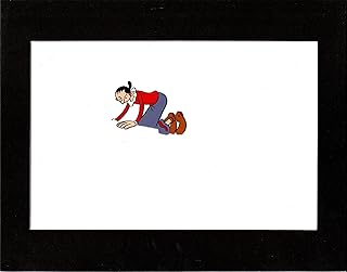 Popeye Olive Oyl Screen-Used Production Animation Cel and Drawing Hand-Inked Pre-1970s 11 Popeye Olive Oyl Screen-Used Production Animation Cel and Drawing Hand-Inked Pre-1970s 11