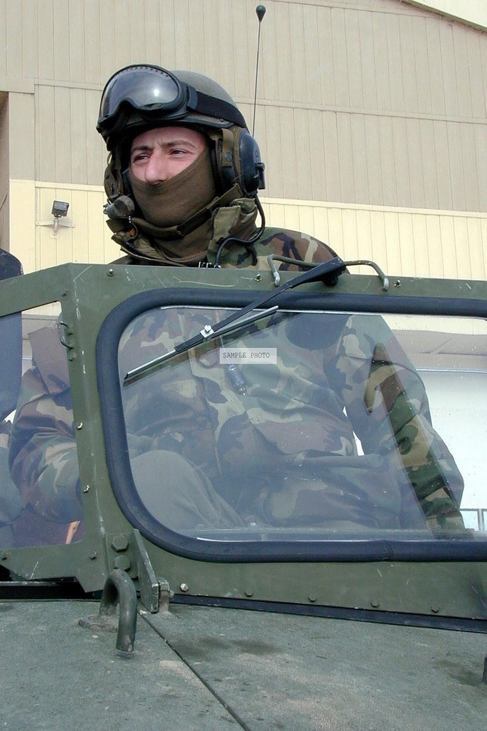 Photo A Marine waits to roll out in one of four Light