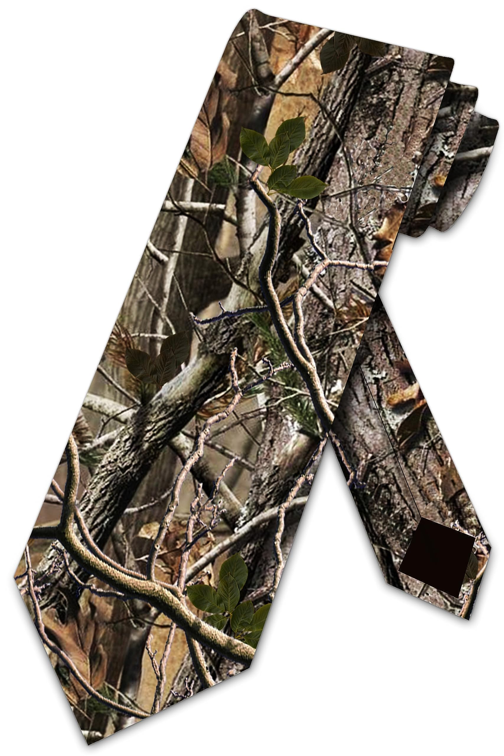 BHHJKK Hunting Ties Mens Camo Necktie Camouflage Nature Tie