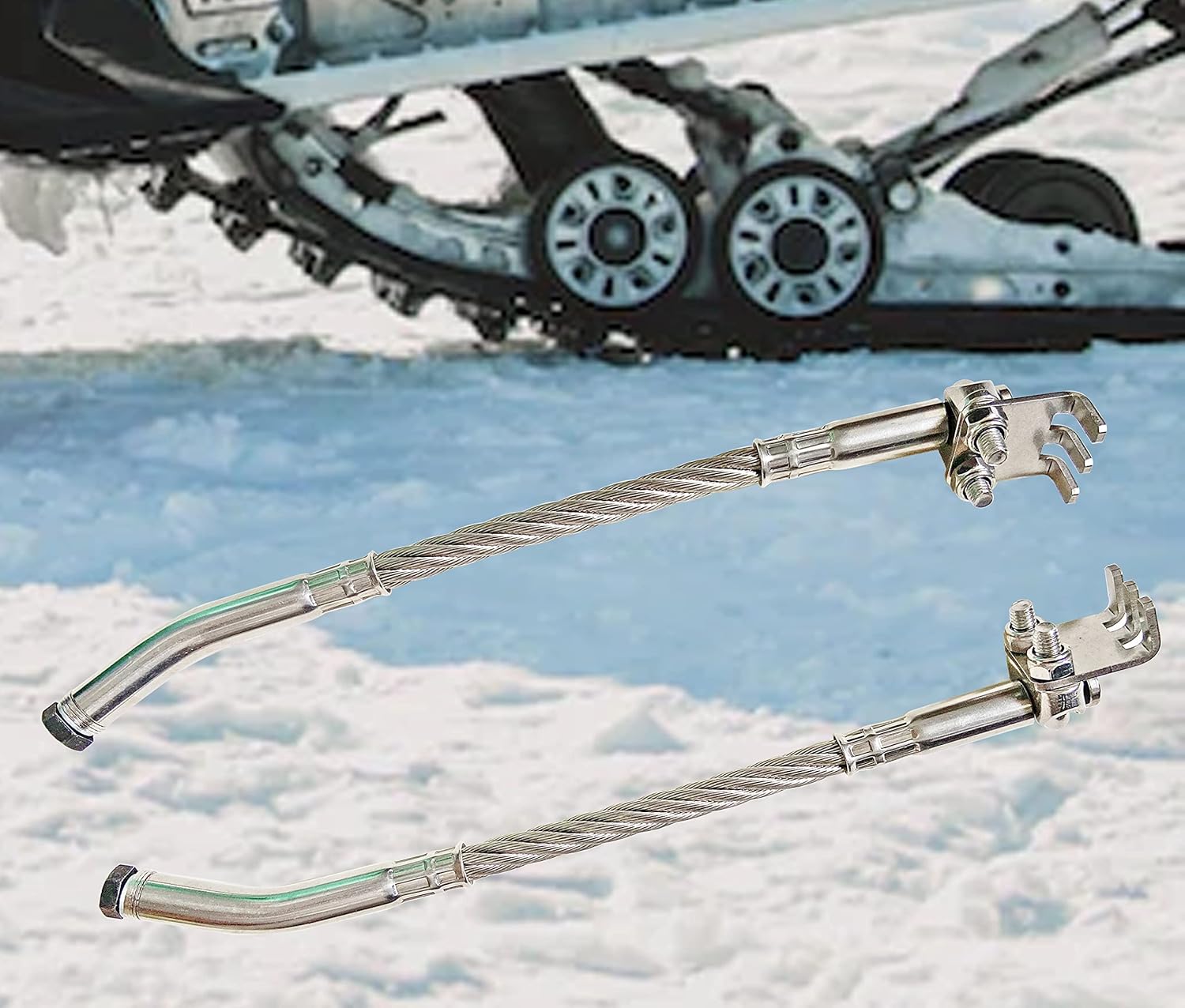 Upgraded Snowmobile Snow Scratchers Fit for Polaris Arctic