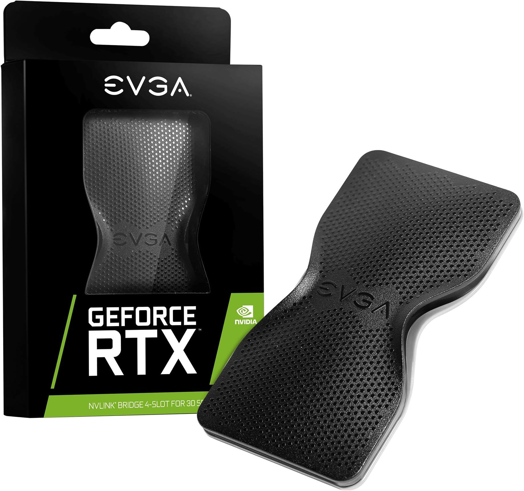 EVGA GeForce RTX NVLink SLI Bridge for RTX 3090, 4-Slot Spacing, 100-2W-0130-LR