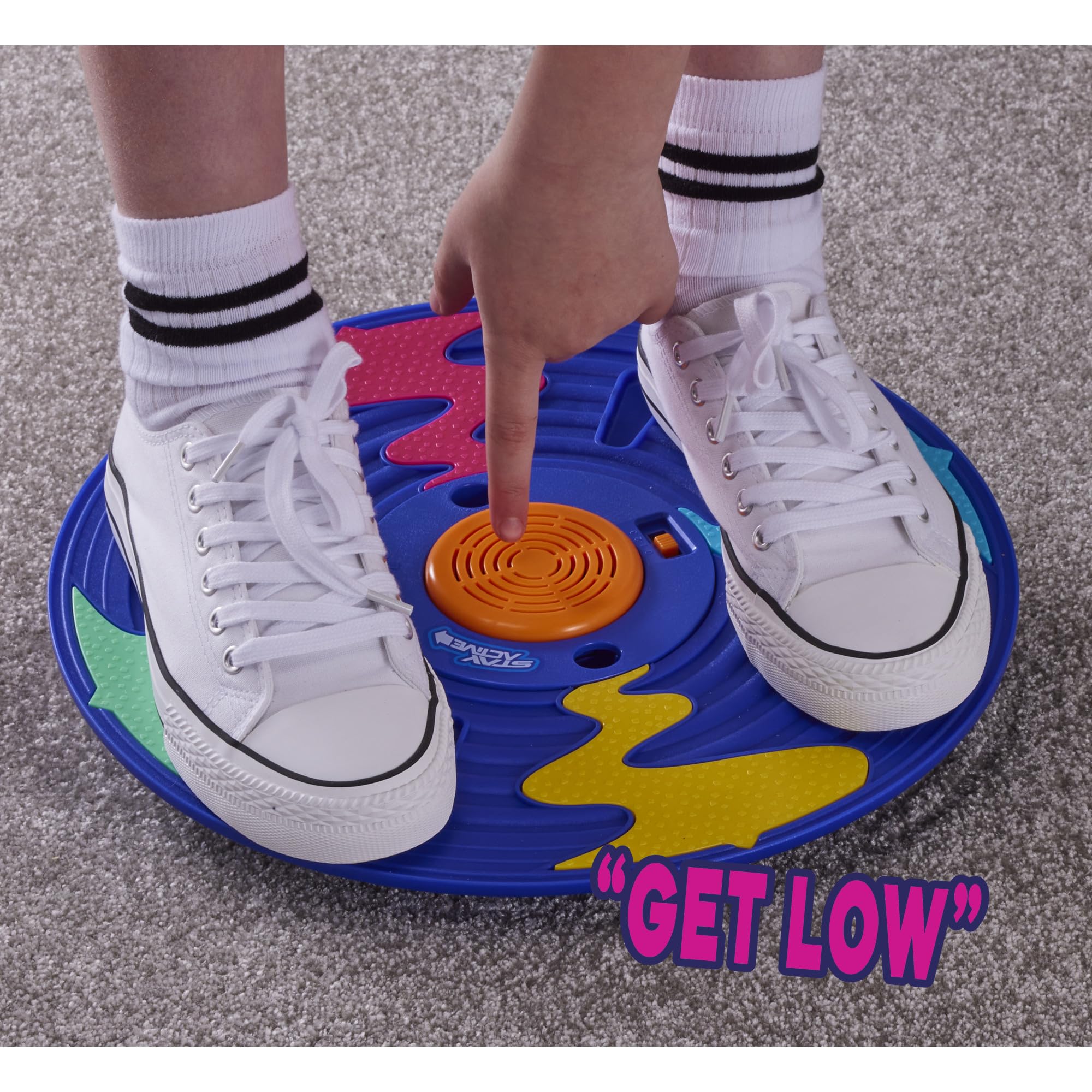 Tabla de equilibrio Stay Active Level Out, gran diversión activa para toda la familia, juego electrónico con sonidos