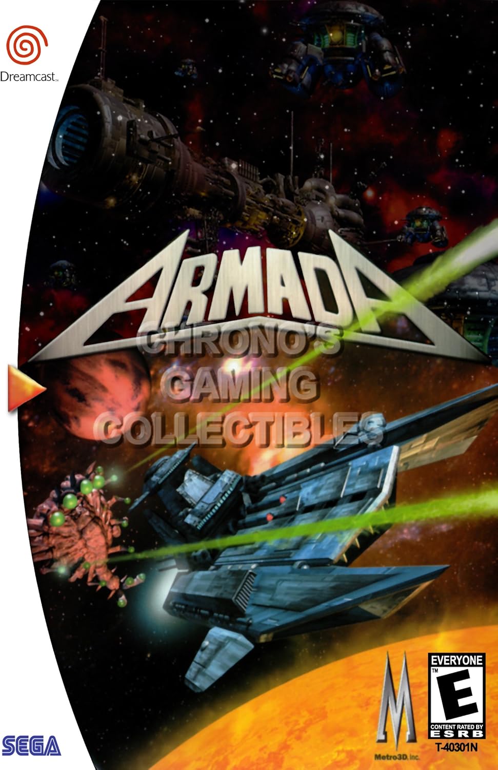 CGC Huge Poster Armada Sega Dreamcast DC SDC006 (24" x 36" (61cm x