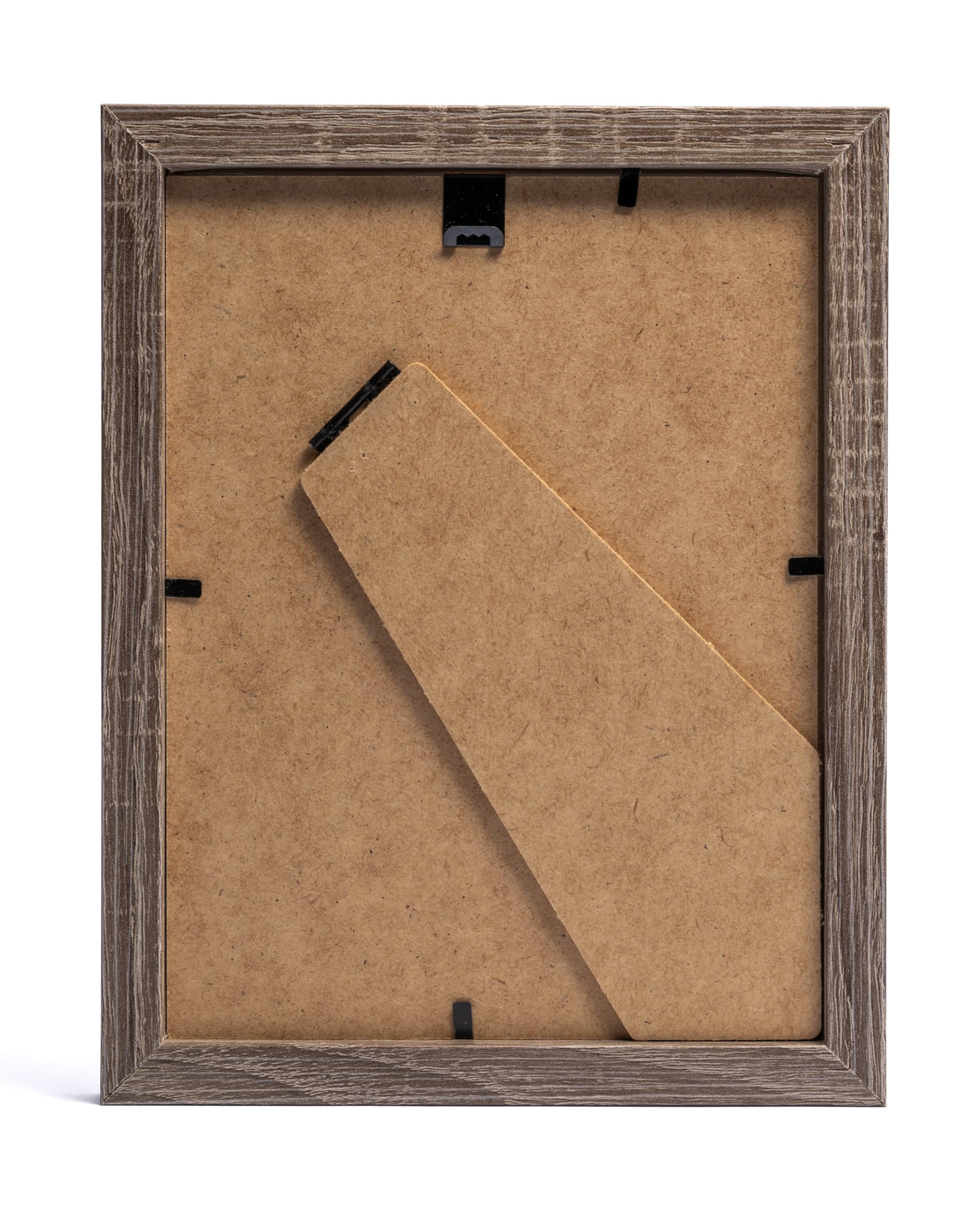 3-B Cornice portafoto MEGA - nero - 15x21 cm (A5) - cornice in legno con vetro acrilico