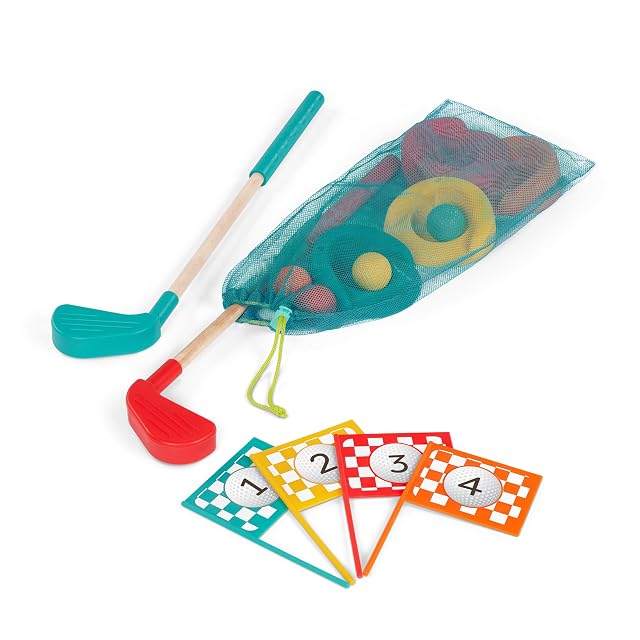 Foto 5 de 8 de B. Toys Hole-in-Fun Set de Golf Infantil con Piezas de Colores
