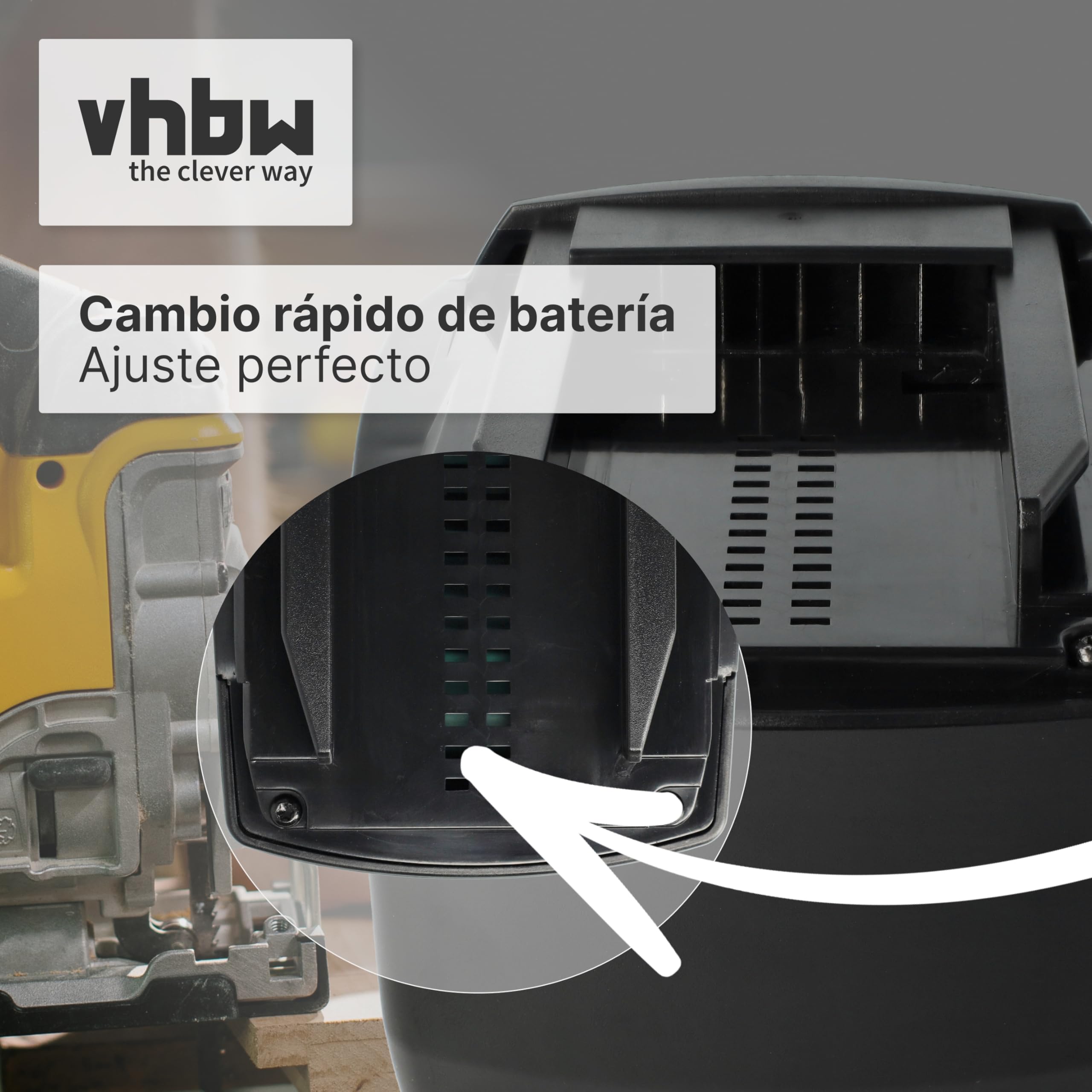 vhbw Batería reemplaza Hilti B22, B22/1.6, B22/2.6, B22/3.3 para Herramientas eléctricas (4000mAh Li-Ion 21,6V)