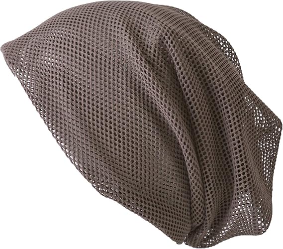 Amazon カジュアルボックス 春夏 マロウ メッシュ トルネード ターバン ヘアバンド ワッチ フリーサイズ ブラウン ニット 通販