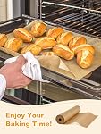 SMARTAKE Parchment Paper Roll for Baking, 13 in x 278 ft, 300 sq.ft, Non-Stick Baking Paper Sheets with Slide Cutter, Heavy Duty Extra Long, for Kitchen Baking Cooking Grilling Steaming, Unbleached