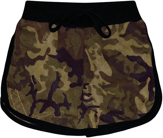 camouflage girl shorts