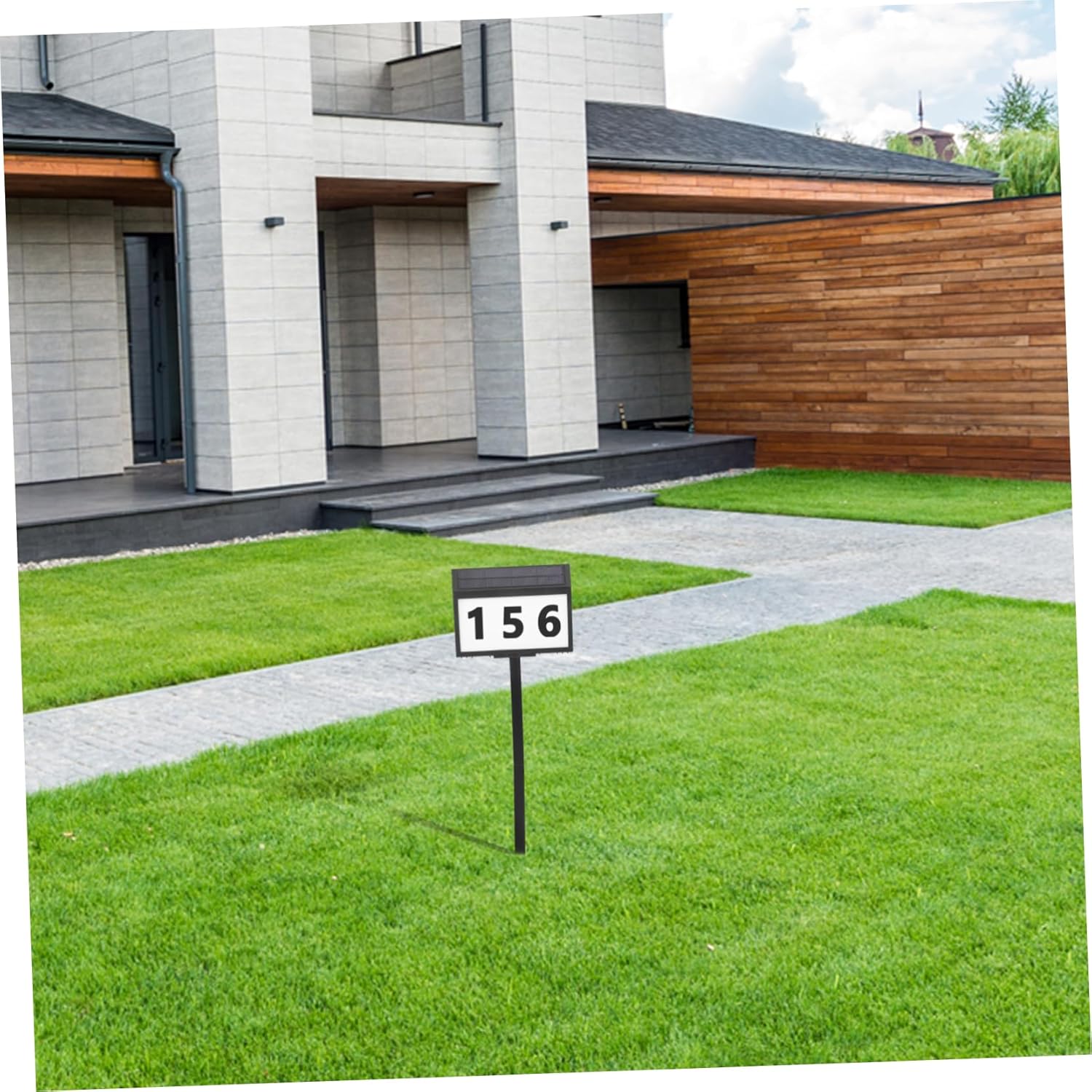 Solar-powered Number Solar Address Light-sensitive Control for outside