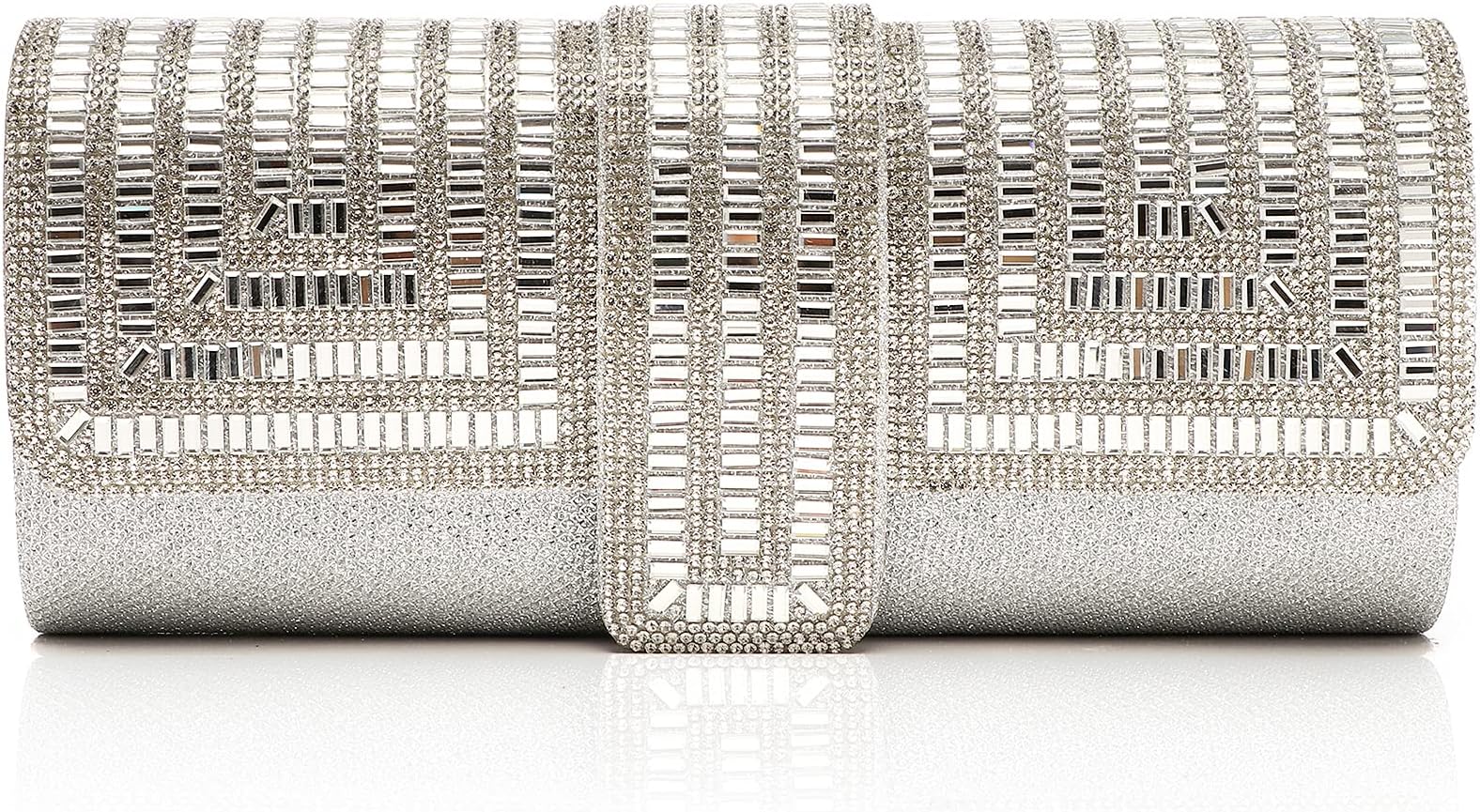 Evening Bag and Clutches for Women Crystal Bag Sparkly Clutch Purse with Rhinestones Wedding Party formal Handbag.