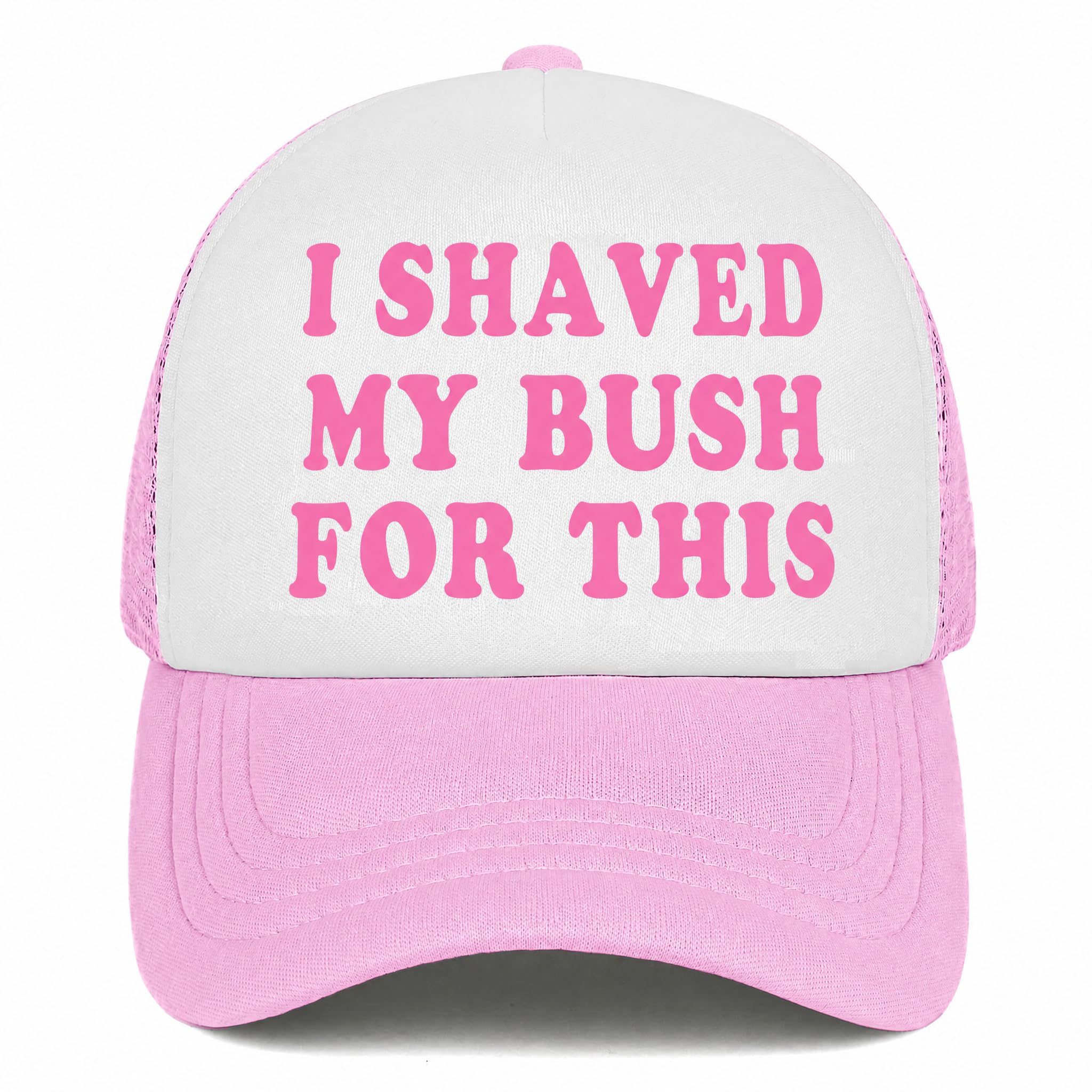 Funny Women Trucker Hats for Women Hot Pink Funny Gag Hats for Women Girls Men Hat