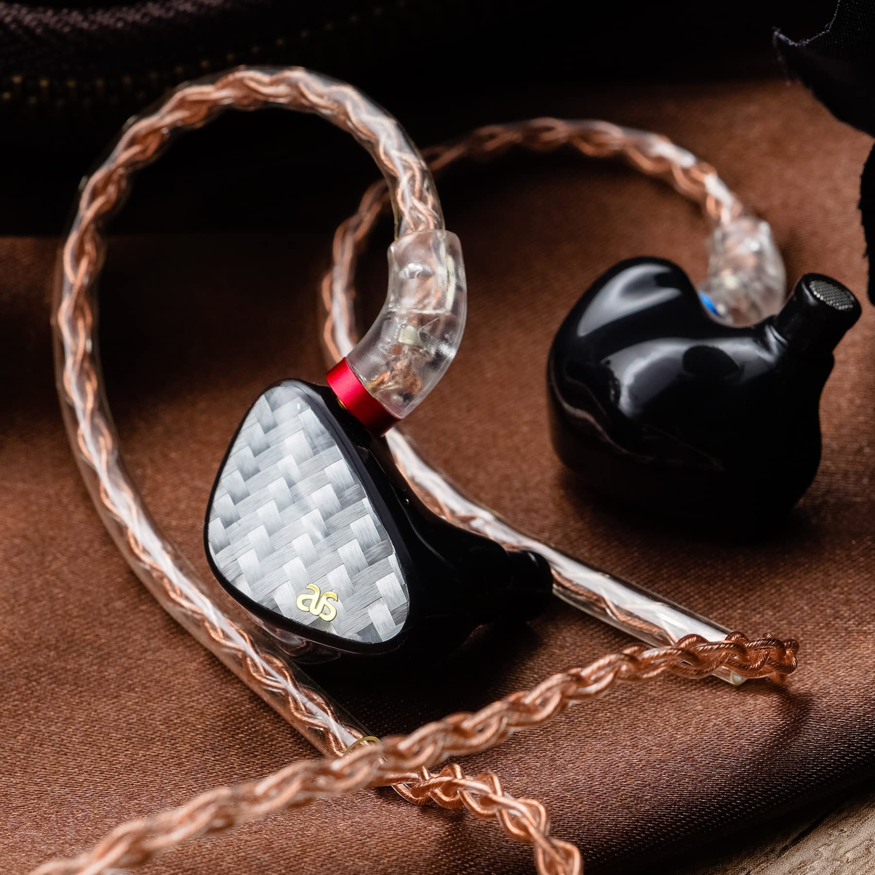 Amazon.co.jp: AUDIOSENSE AQ4 2022新しいハイブリッドIEM、3BA