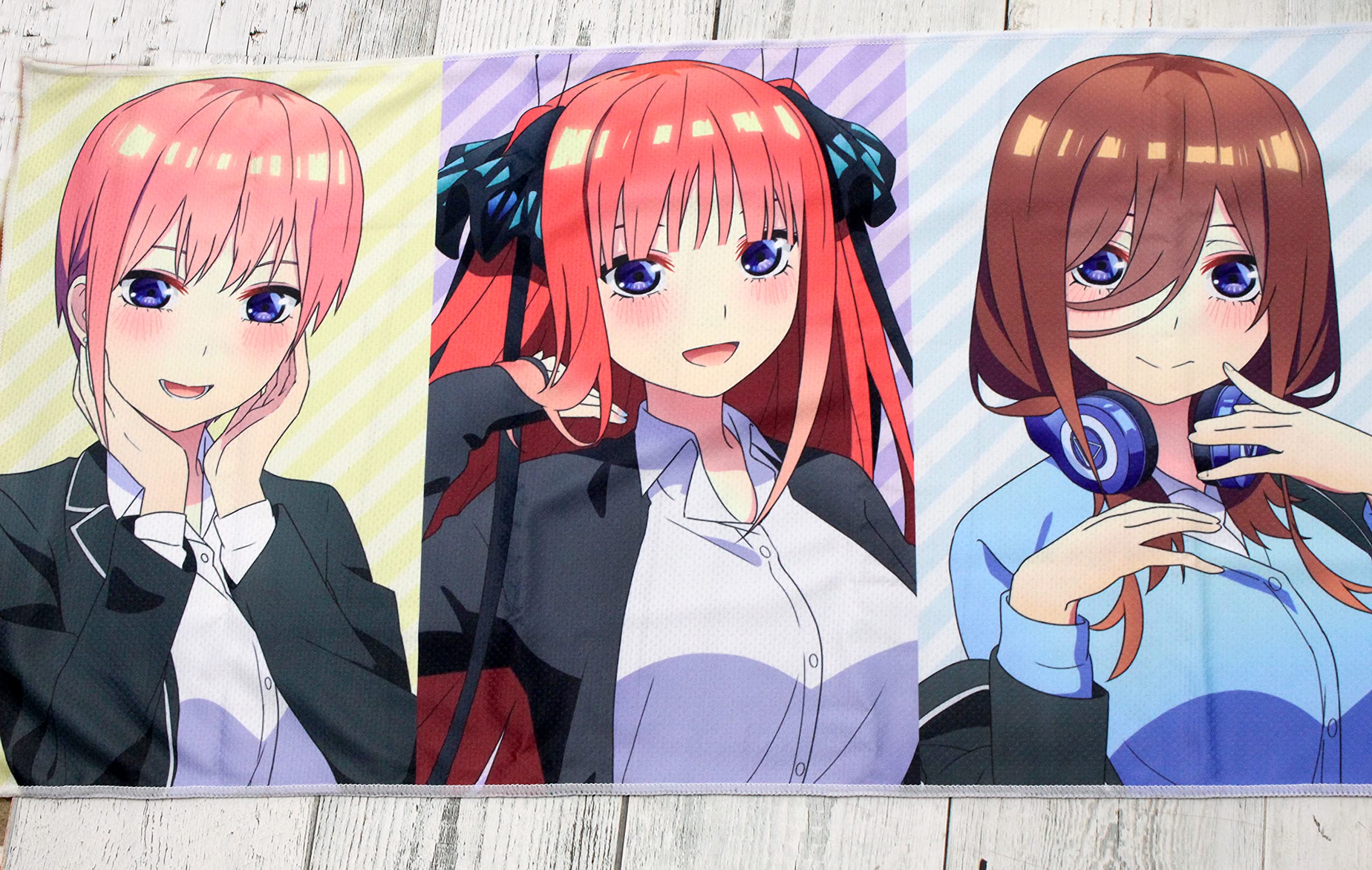 Amazon｜畑山商事 ひんやりタオル 五等分の花嫁 B サイズ:タオル:H30