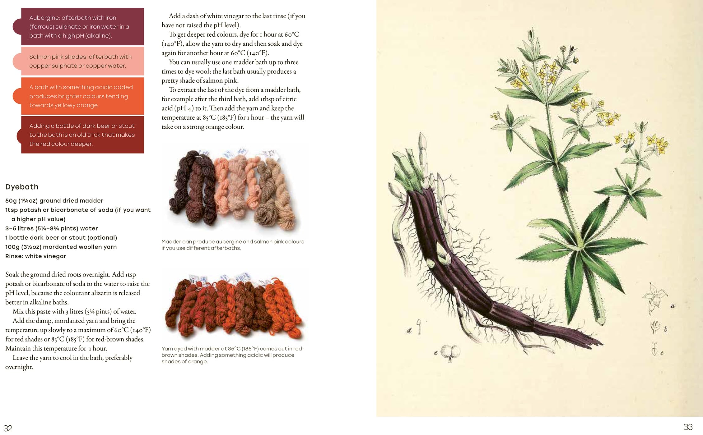 Natural Yarn Dyes: 25 Vibrant & Sustainable Recipes
