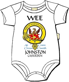Johnston Caskieben Scottish Clan Crest Baby Jumper
