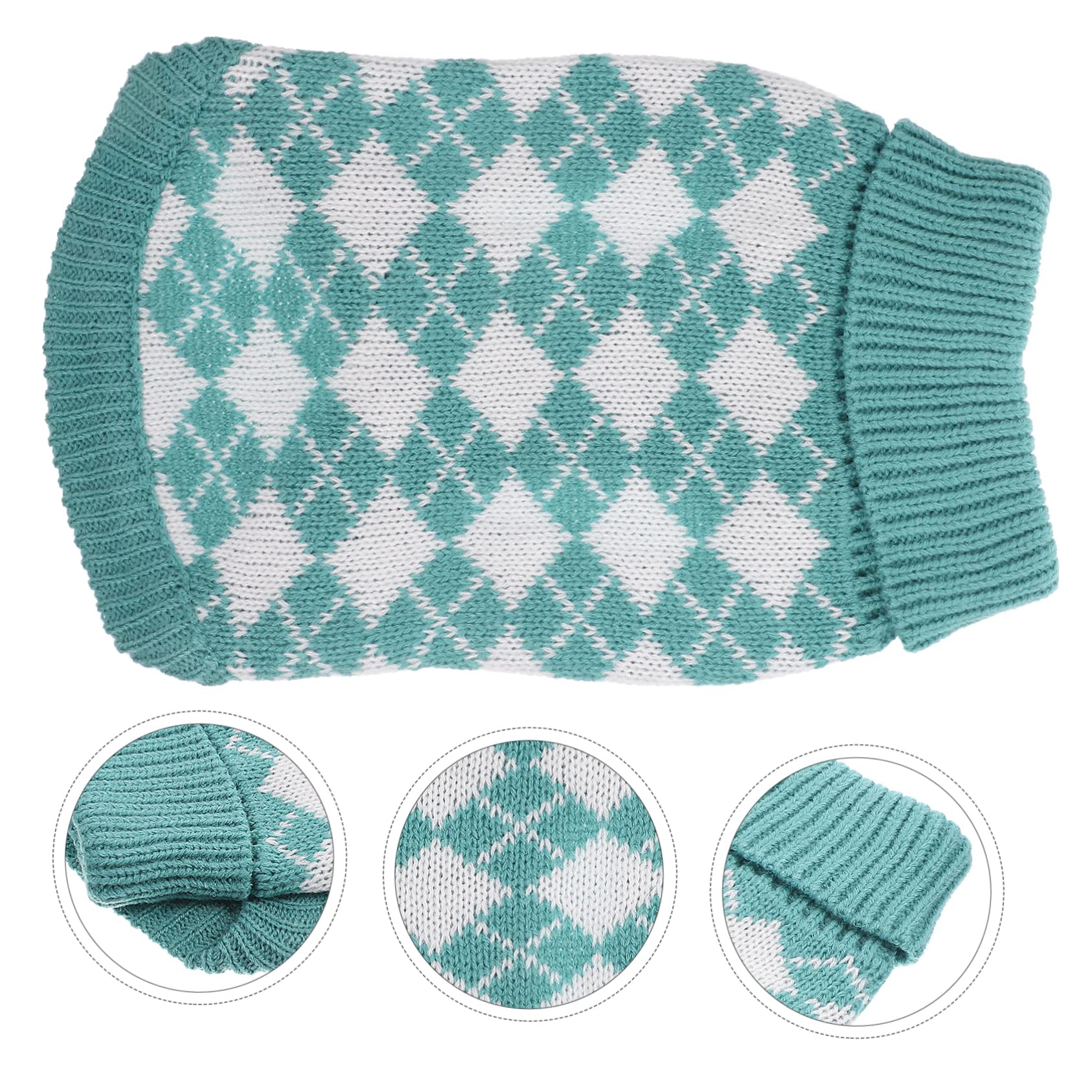 ABOOFAN 5stücke Adorable Hundepullover Aus Warmem Material Für Haustiere Kuscheliger Rollkragen Sweater Für Herbst Und Winter Geeignet Für Kleine Bis Große Hunde Und Katzen