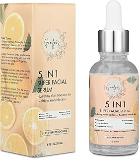 Suero súper facial 5 en 1, refuerzo hidratant...