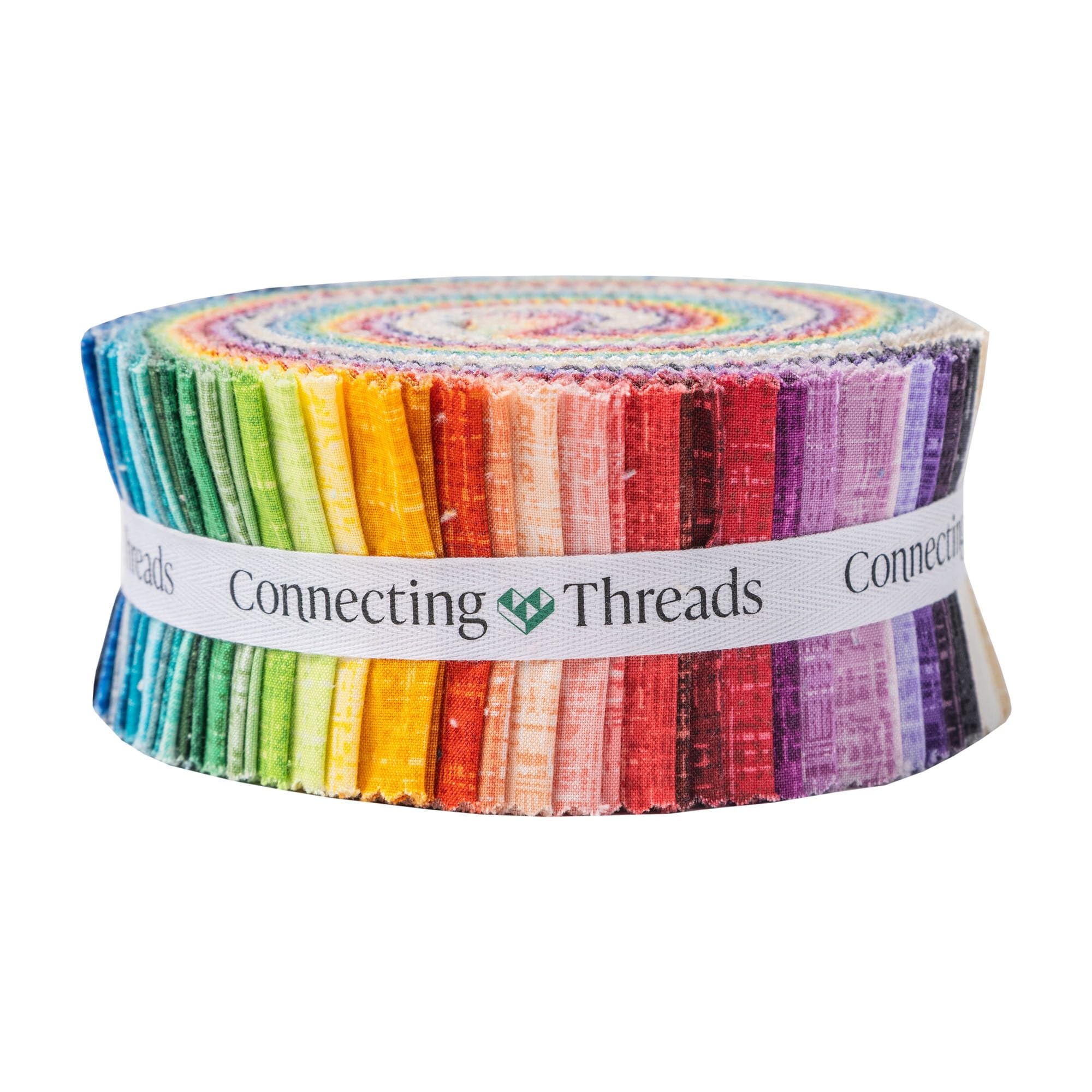 Connecting Threads 100% Cotton Precut Fabric Strips Bundle for Quilting