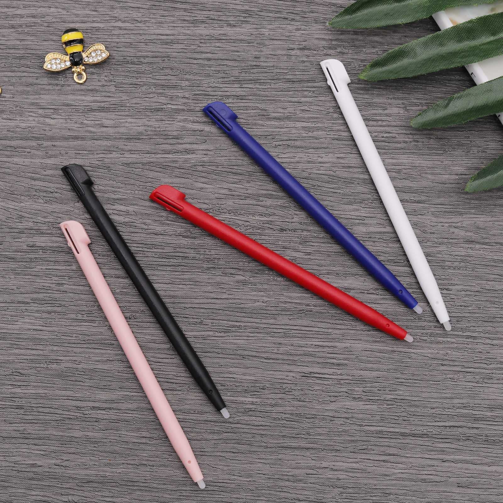 10 lápices táctiles de repuesto compatibles con Nintendo 2DS Pen Tip consola de juegos, lápiz capacitivo de plástico, accesorios de consola de juegos, 95 mm