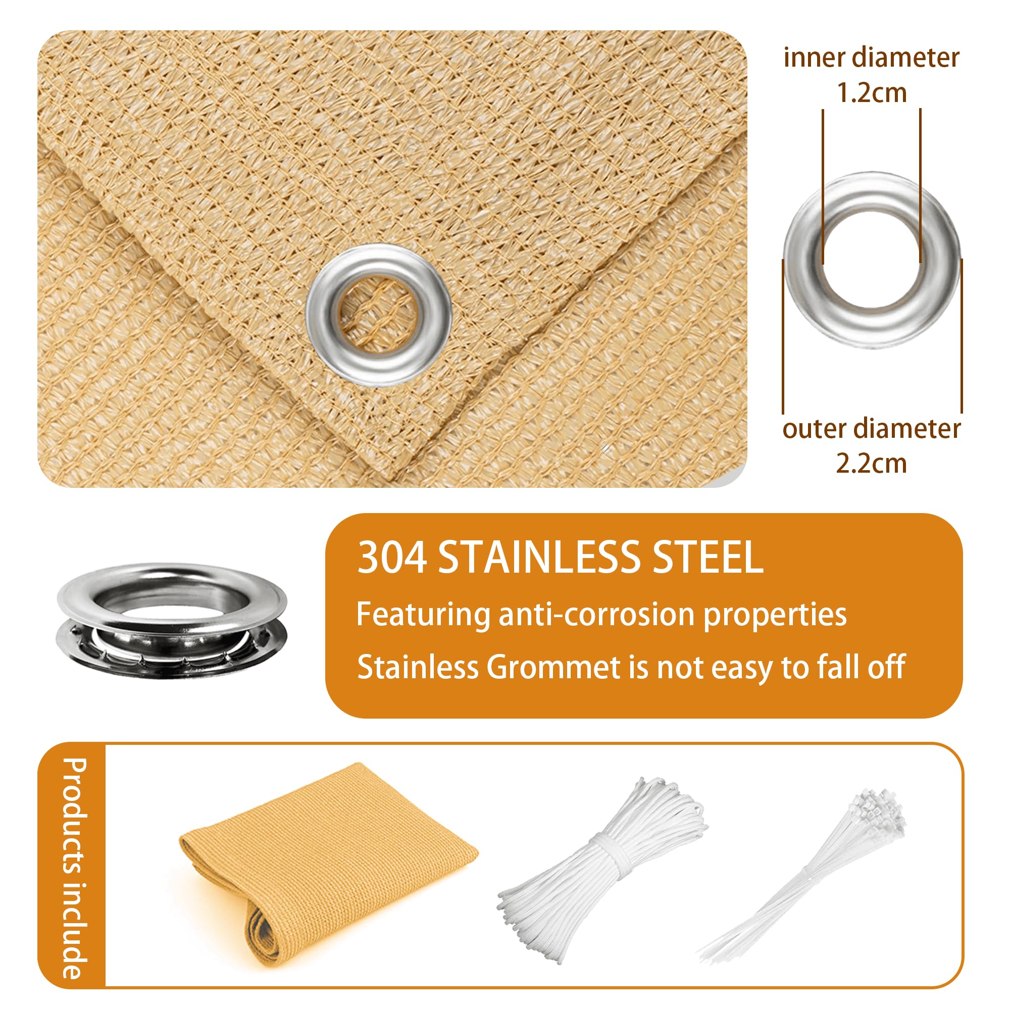Ligero de 1,8 x 4 m, transpirable, protección UV, para camping, invernadero, casa de mascotas, múltiple, gris claro