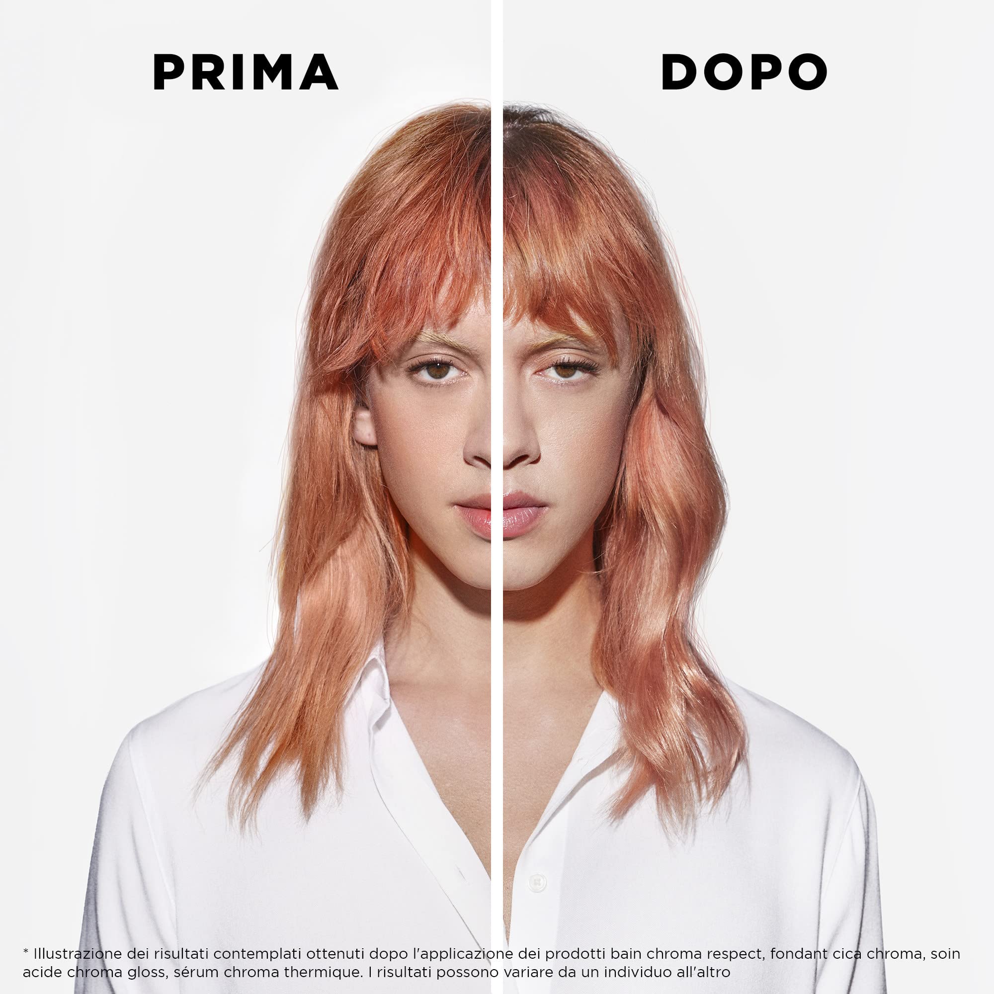 Kérastase, Chroma Absolu, Ricarica Shampoo, Per Capelli Colorati Colore Protetto e Capelli Nutriti, Con Acido Lattico e Acido Tartarico, Bain Riche Chroma Respect, 500 ml