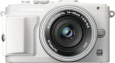 Olympus E-PL6 Interchangeable Lens Camera Pancake Lens White Olympus E-PL6 Interchangeable Lens Camera Pancake Lens White
