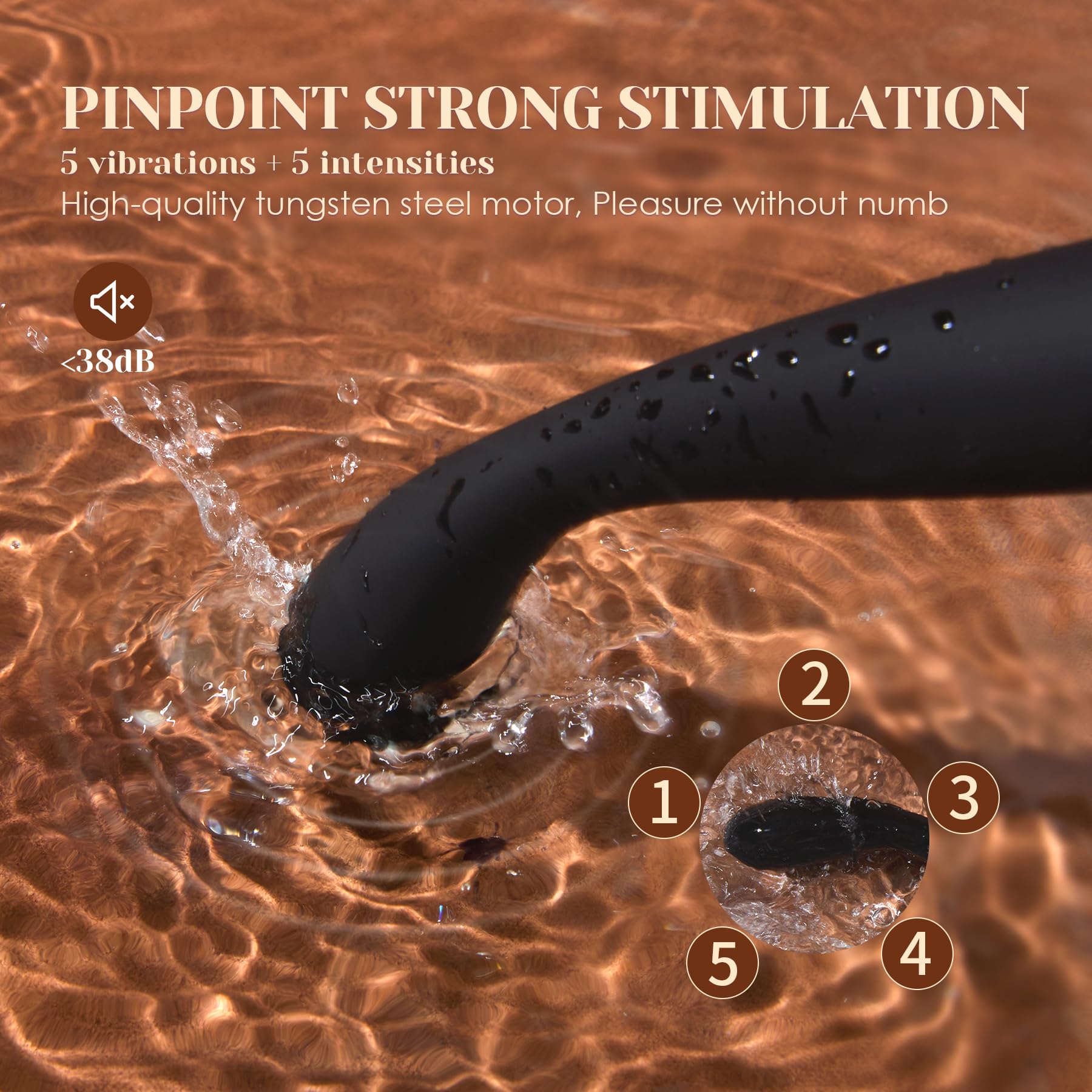 SVAKOM COCO Vibrator Dildo Sex Toys Finger Shaped - 8 Seconds to Climax Waterproof Vibes for Women - 5*5 Vibrations G Spot Clit Nipple Anal Personal Massagers Adult Toys