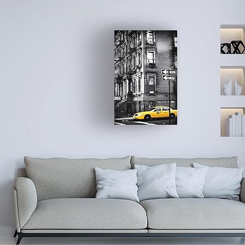 Miniatura 3 de Trademark Fine Art PH0217-C3047GG NYC Cabina amarilla de Philippe Hugonnard, 30 x 47 pulgadas, 30 x 47 pulgadas