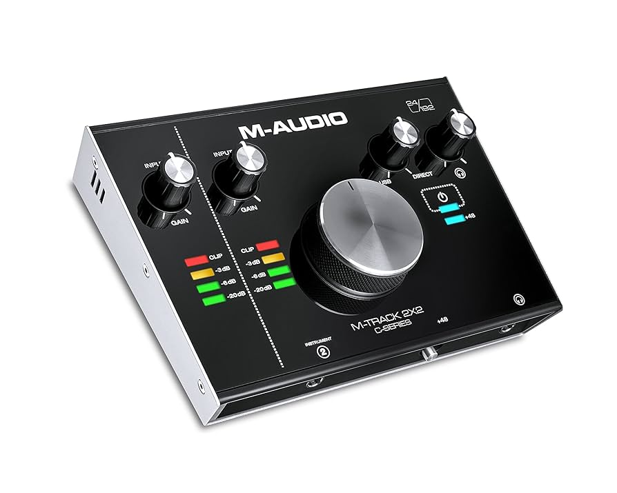 M-Audio USBオーディオインターフェイス 完全 ボーカル制作 セット M-Audio USBオーディオインターフェイス 完全 ボーカル制作