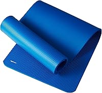 Vista 3 de Yaxa Basics Extra Thick Exercise Yoga Mat with Carrying Strap