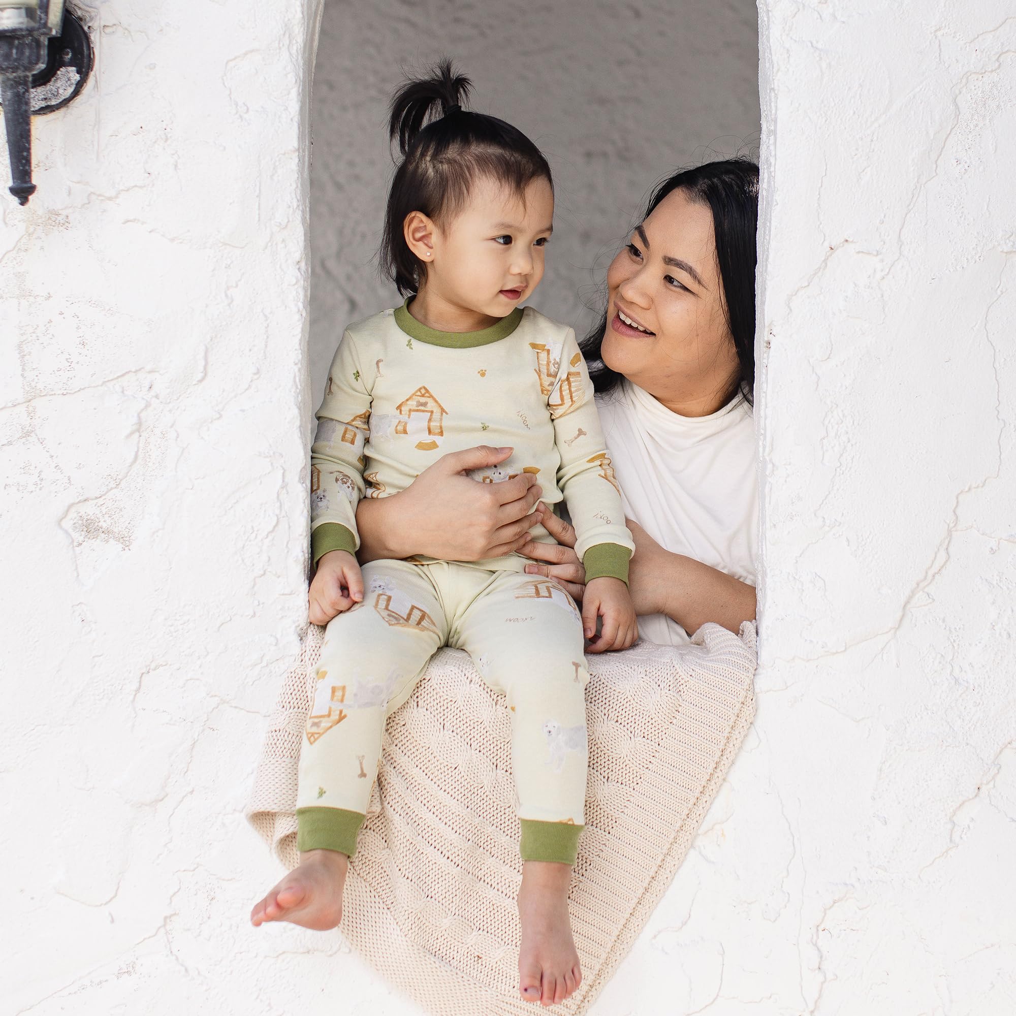 Burt's Bees Baby Pantalones de Pijama para bebés y niños pequeños