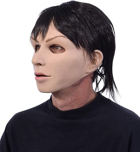 Miniatura 2 de Alex látex femenino masculino masculino con peluca adjunta color beige