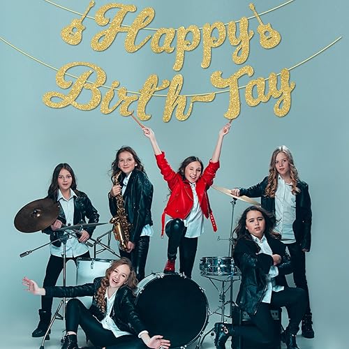 Miniatura 3 de Taylor Singer - Decoraciones de cumpleaños con texto en inglés Happy Birth-Tay, pancarta de cumpleaños con texto en inglés Happy Birth-Tay (Happy