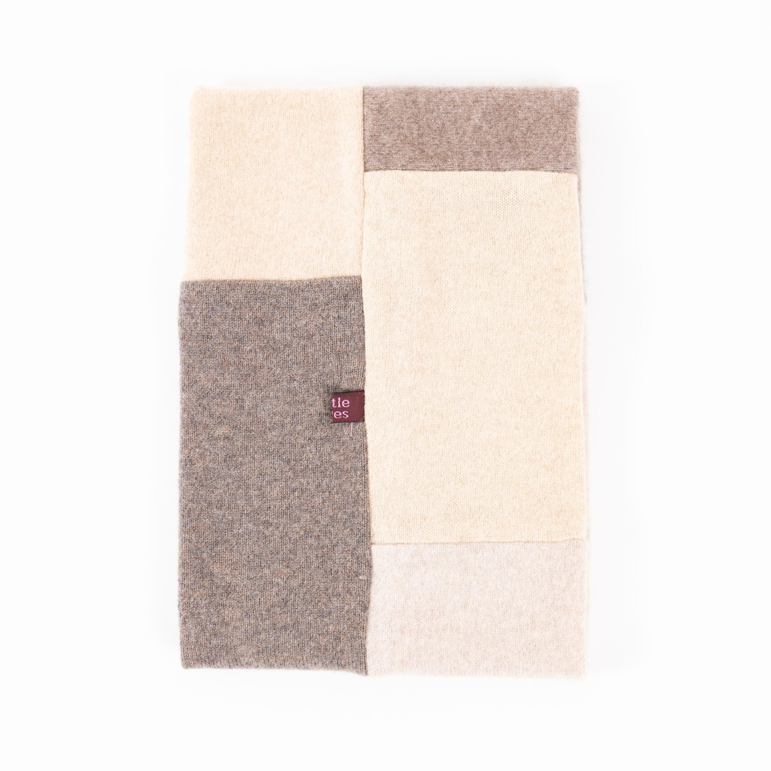 Turtle Doves 100% Recycled Cashmere Neckwarmer (Lucky Dip Neutral)