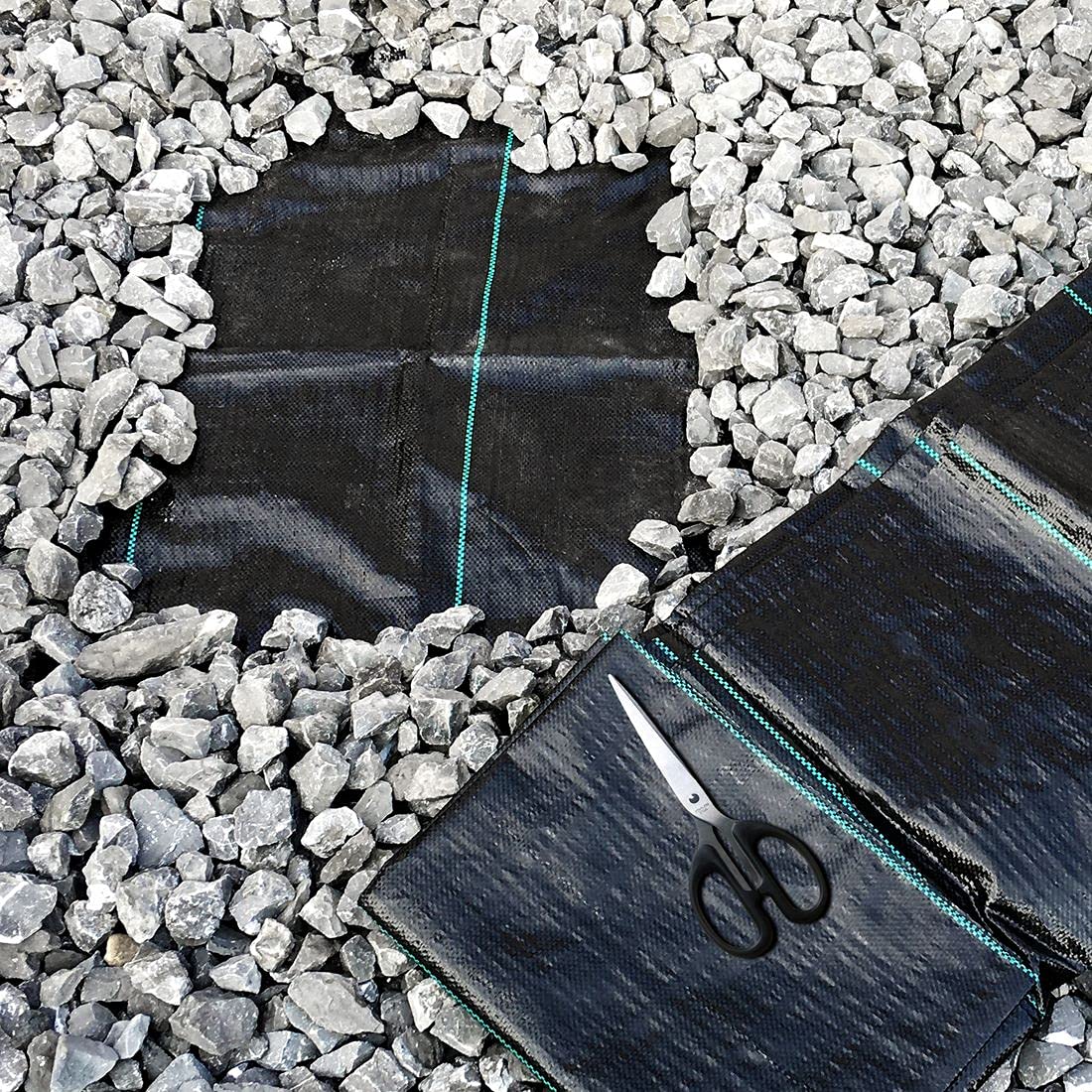 your GEAR Unkrautvlies 100m² – Gartenvlies, Unkrautfolie, Wasserdurchlässig, Reißfest, Abdeckvlies für Beet, Hochbeet, Winterschutz – 2x50m, 100g/m²