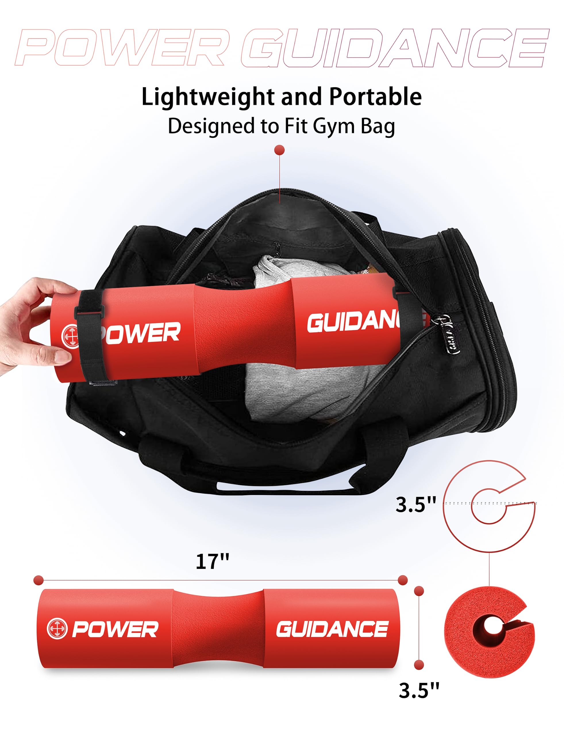 Amazon | POWER GUIDANCE スクワットパット バーベルパット ネック＆肩