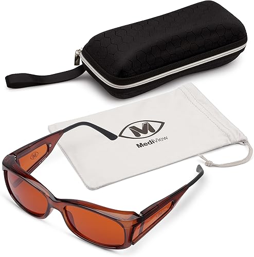 Miniatura 7 de MediView Gafas para Degeneración Macular, Glaucoma - EyeC Frame, Ámbar