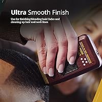 Vista 3 de Wahl Professional Cinco estrellas Series # 7031 – 100 láminas de recambio y cortador Asamblea Bar – Rojo y Dorado – Super Estrecha