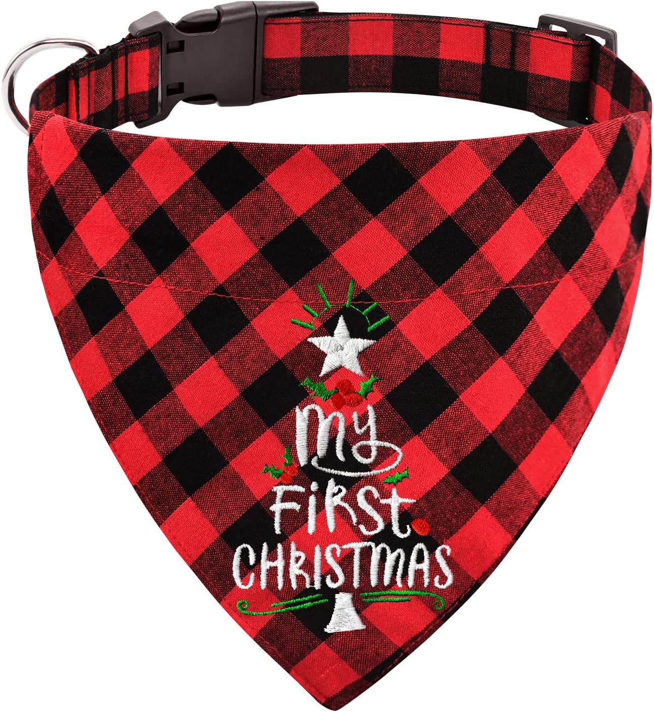Yoochee Christmas Dog Collar Bandana Holiday Classic