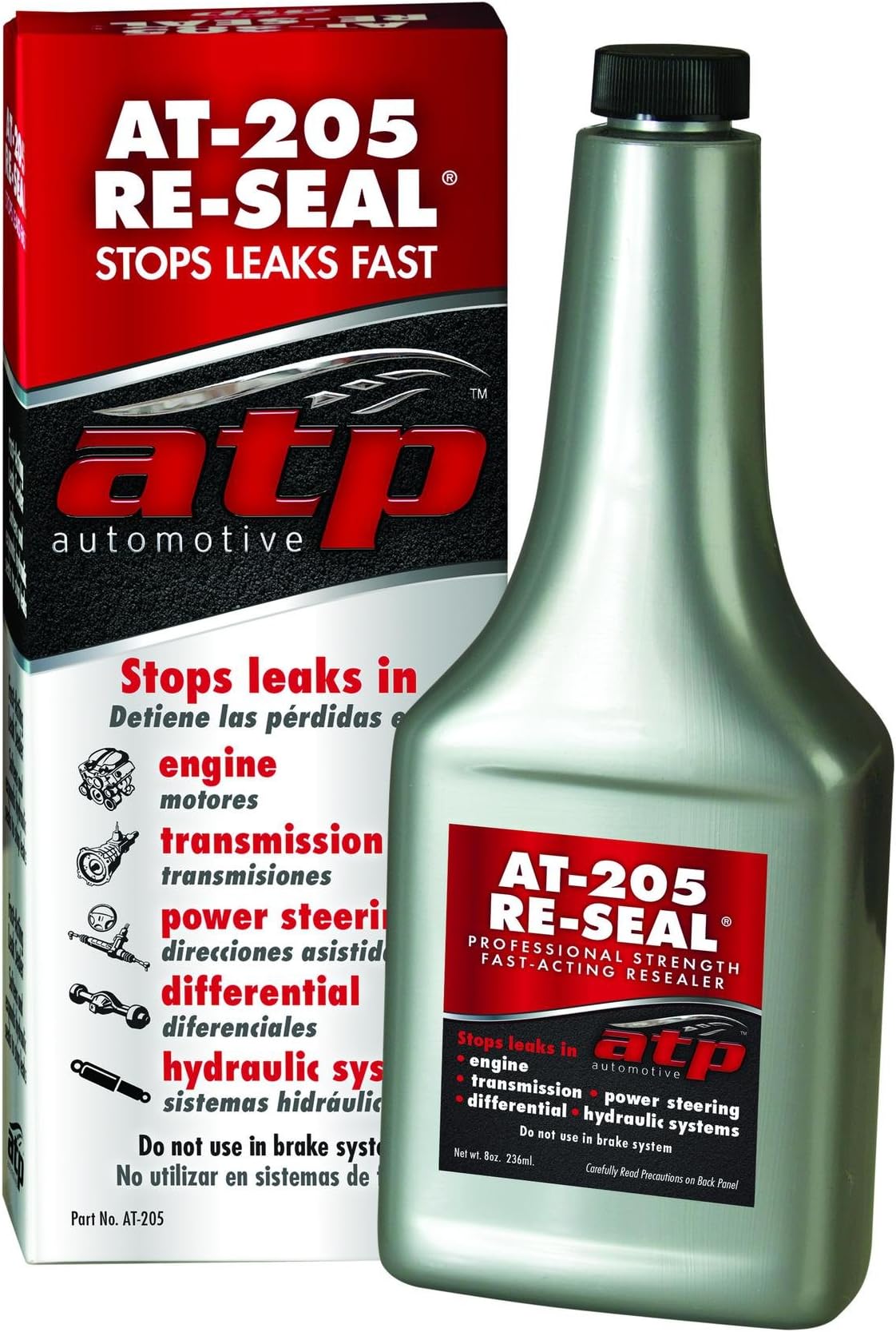AT-205 ATP Re-Seal Leak Stopper 8oz - 12 Pack Leak Stop