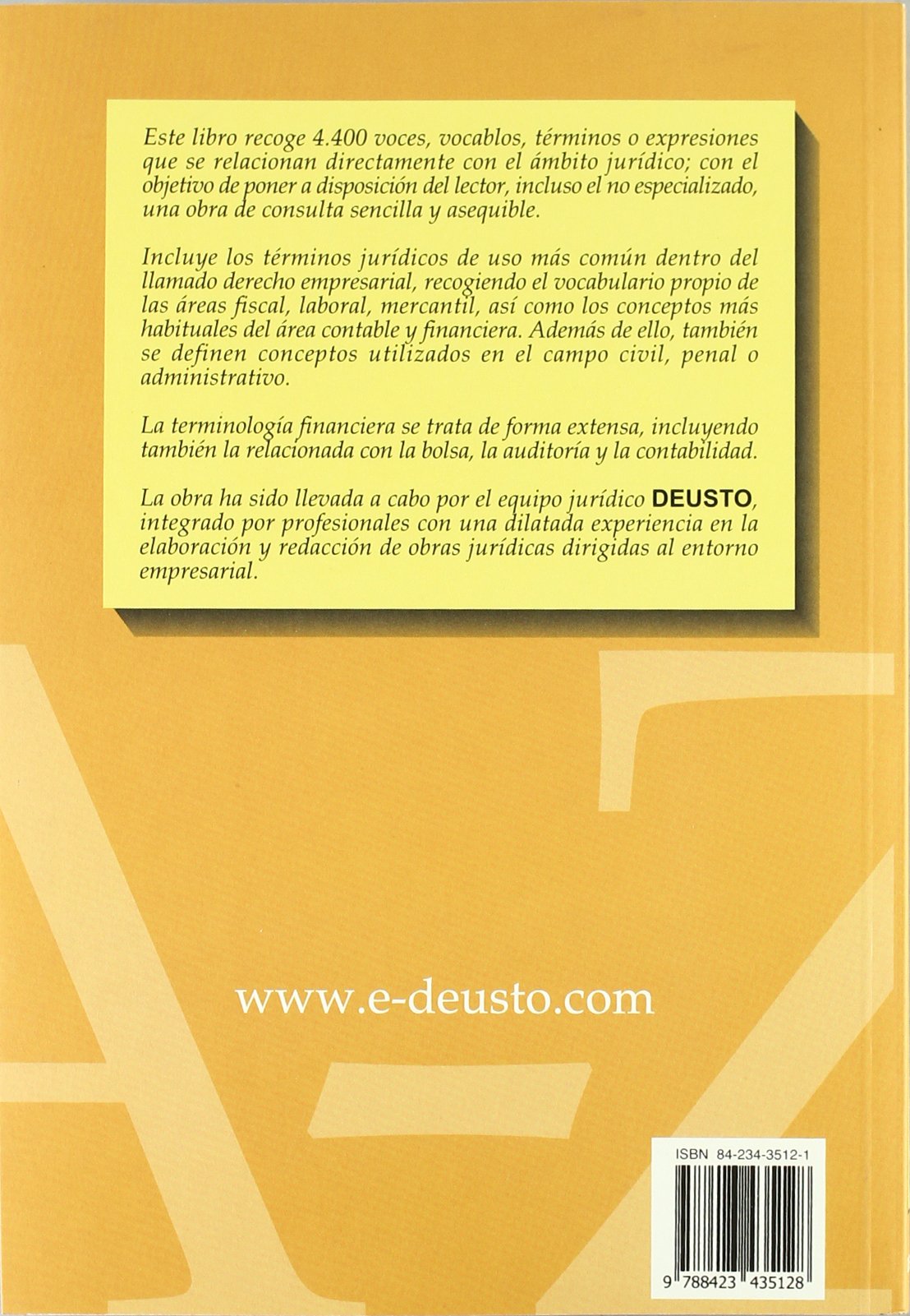 Diccionario jurídico empresarial: 1 (MANAGEMENT)
