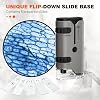 100x-250x Mini Pocket Microscope for Kids Adults, Protable Handheld Microscope, Miniscope Portable for Kids Adults Science Lab Education, Grey