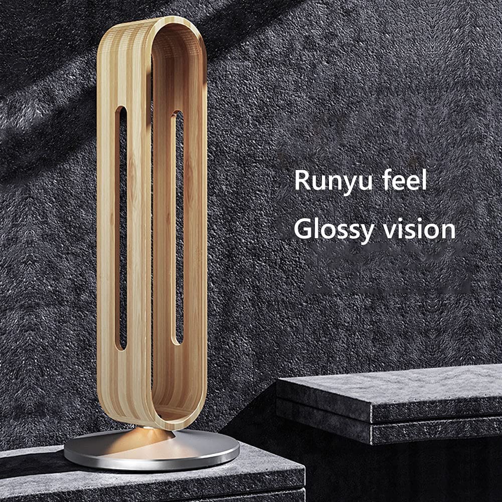 Supporto for cuffie da gioco in legno di bambù e alluminio, accessori for riporre le, supporto for(Silver)