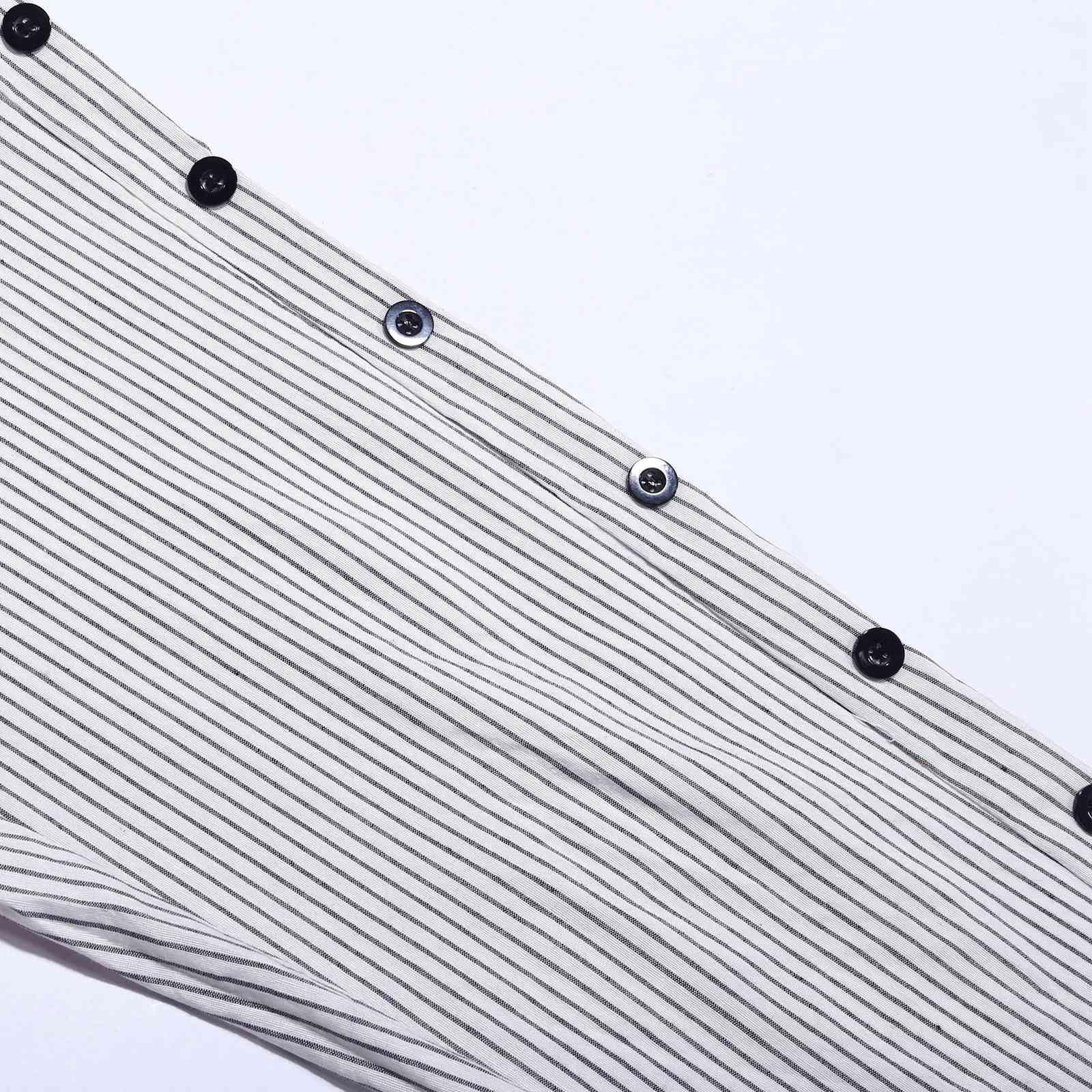 Pantalon Femme, Capris Décontracté Pour Femmes, Respirant, Rayé, Cordon De Serrage, Poche Arrière, Boucle Latérale, Été, Lavable En Machine