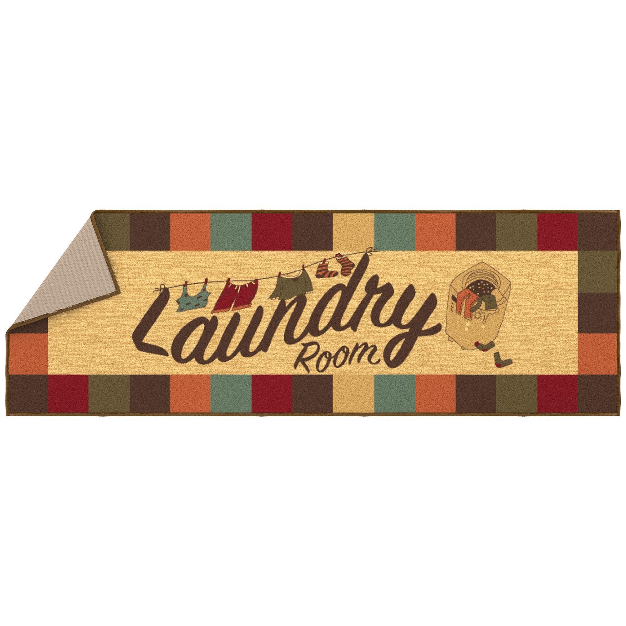 Passatoia A Quadretti Laundry 50x150cm - Fondo In Gomma, Nero, Per Bagno O Cucina - Foto 10