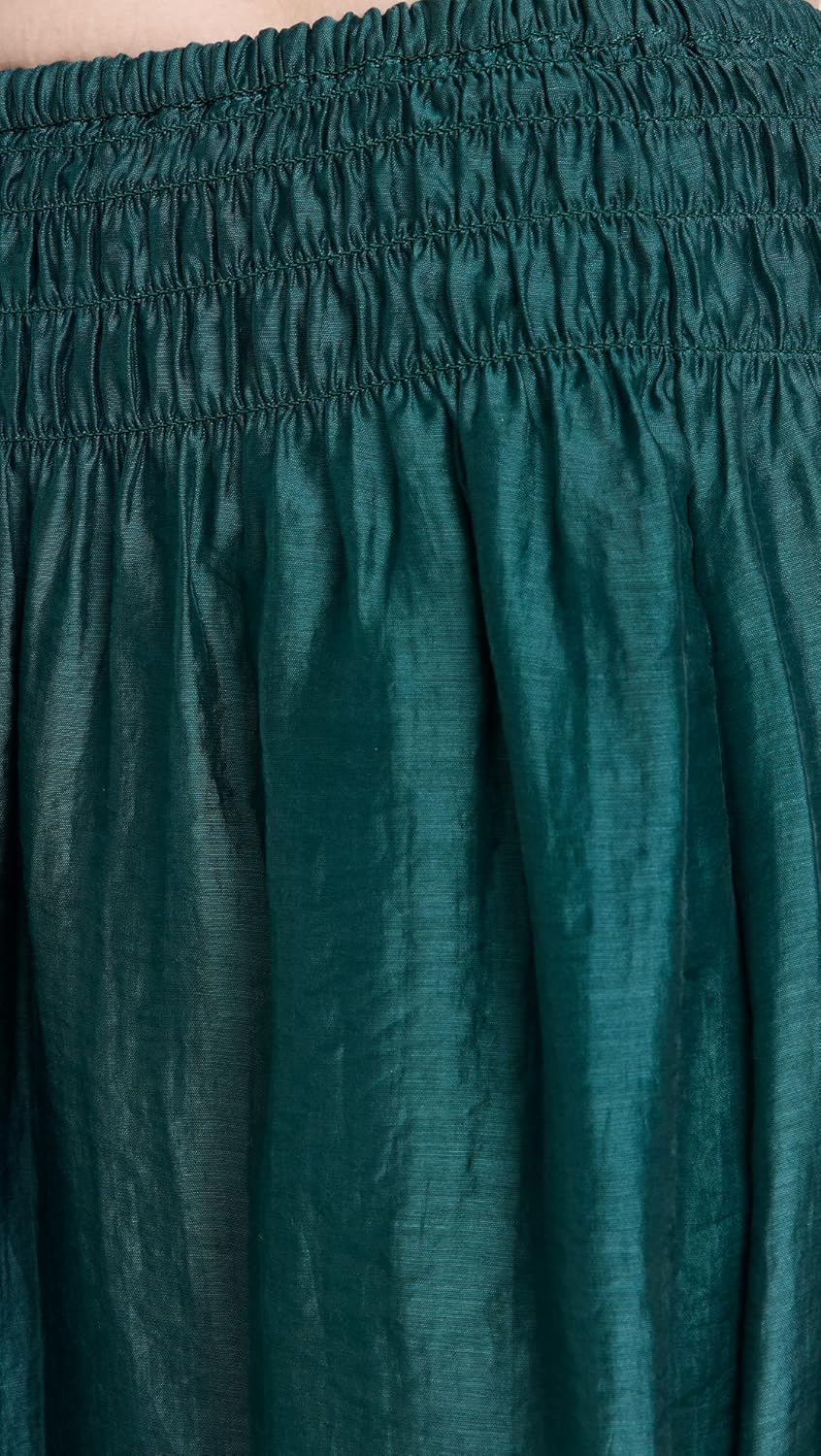 Vince Women's Smocked Waist Gathered Skirt - Image 6