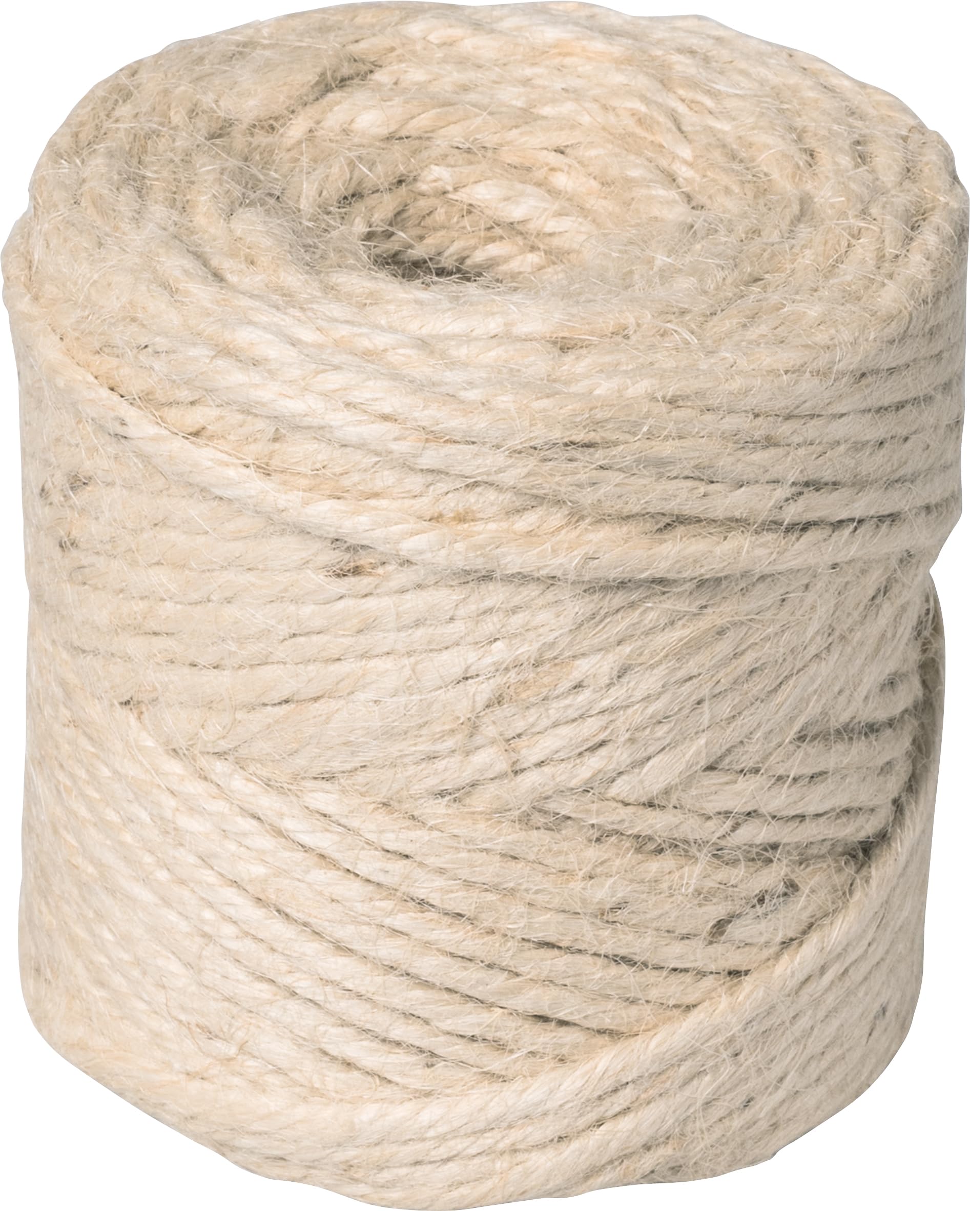 Knorr Prandell 8564019 Jute Thread Ivory, Diameter 3.5 mm Length 200 gm Approx 56 M, Ivory