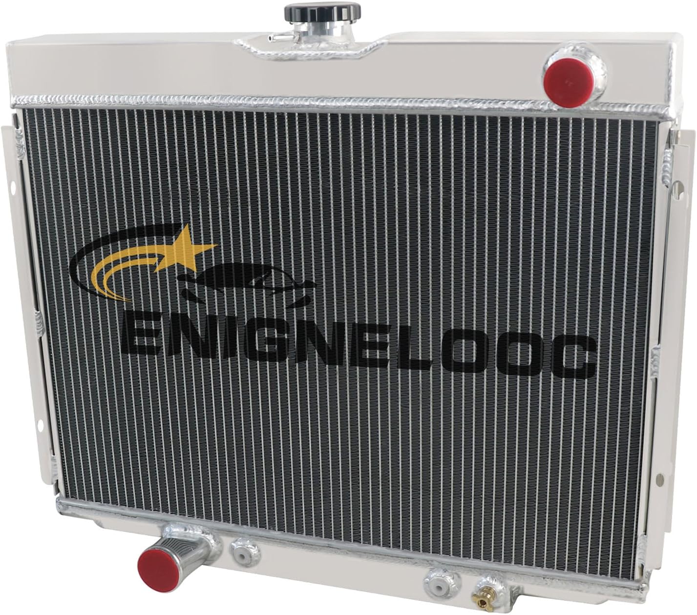 Amazon.com: Enignelooc 3 Row Core Aluminum Radiator for 1967-1970 Ford ...
